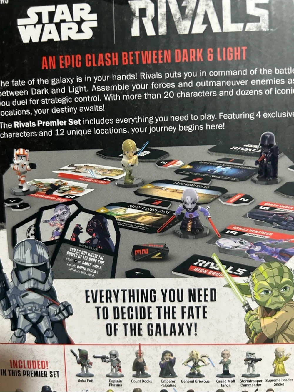 Star Wars Rivals Premier Set Series 1 Funko Games Board Game NEW Sealed
